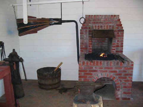 Traditional Brick forge build  Brick, Brick and stone, Blacksmith forge